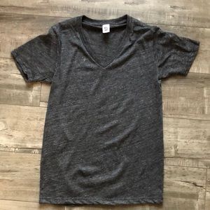Charcoal V-Neck T-Shirt